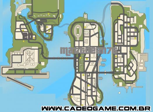 Grand Theft Auto 3 Rampages Map