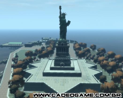 La Estatua de la Libertad en GTA IV sostiene el mayor aviso para Niko Bellic  de que no se acerque a Liberty City