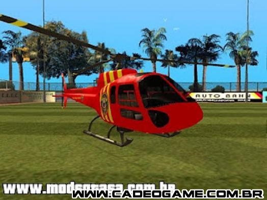 GTA San Andreas - Cadê o Game - Download - Avi?es - Helic?ptero dos  Bombeiros