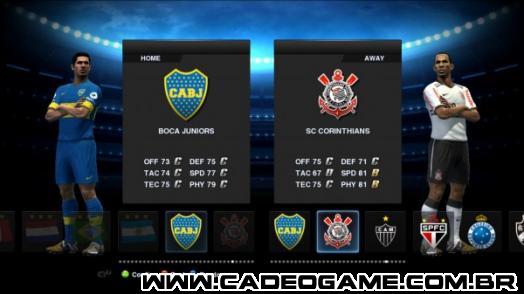 PES 2012 recebe atualização da Copa Libertadores para iOS e Android