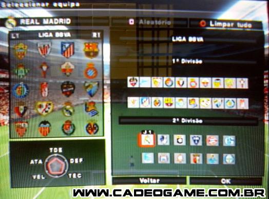 Pro Evolution Soccer - Cadê o Game - Cabelos Prefixados (PS2)
