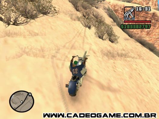 GTA San Andreas - Cadê o Game - Notícia - Curiosidades - BUGS com Motos e  JetPack