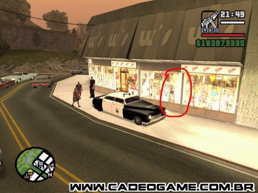 GTA San Andreas - Cadê o Game - Pixações